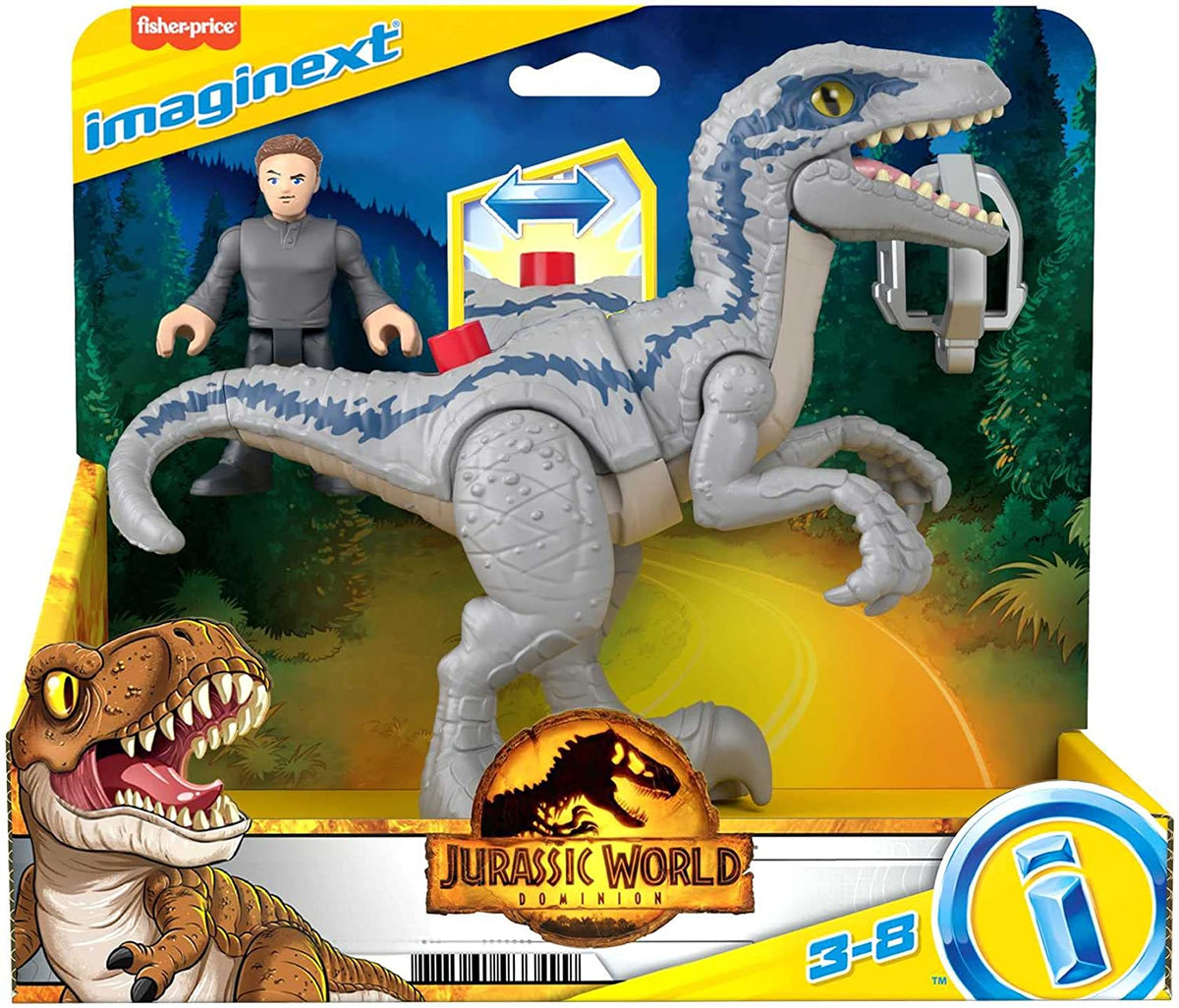 Imaginext Jurassic World Dominion Dinosaur Breakout 'Blue'