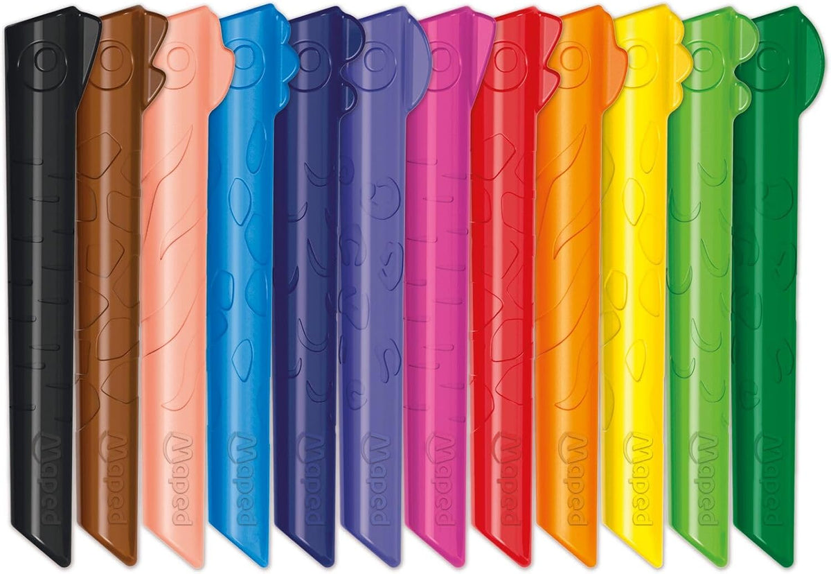 Maped Jumbo Infinity colouring pencils pack of 12 – view 2