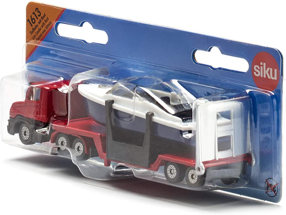 Siku 1:87 Low Loader with Speed Boat