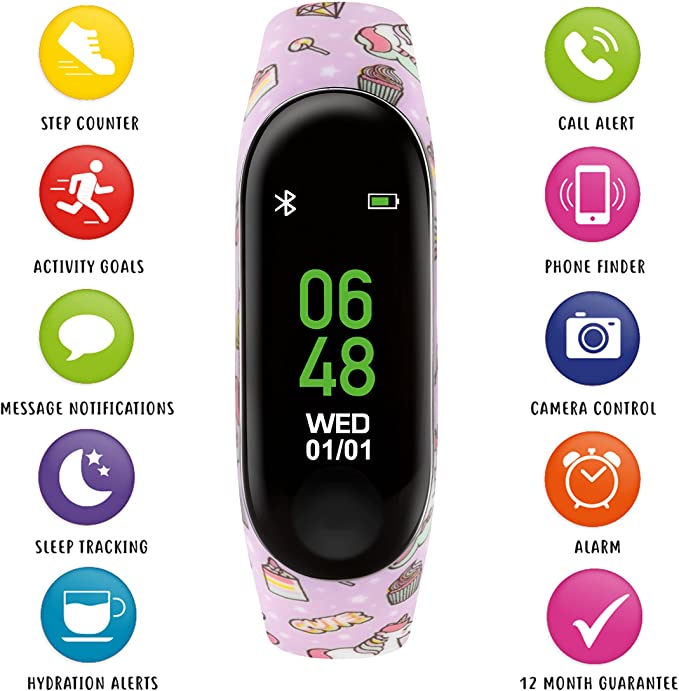 Tikkers Unicorn Sili Activity Tracker