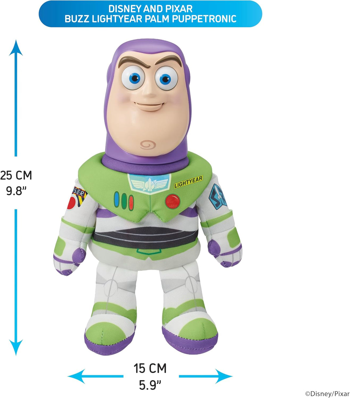Toys at Foys - Disney Toy Story 5 Buzz Lightyear Palm Puppetronic - image 2