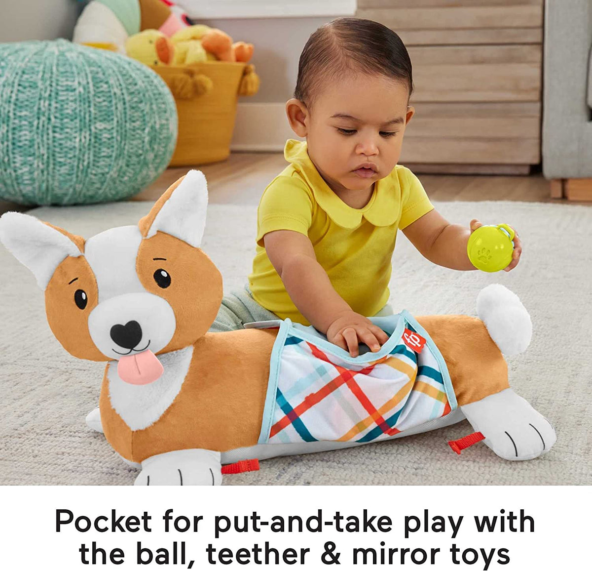 Fisher-Price 3-in-1 Plush Puppy Wedge