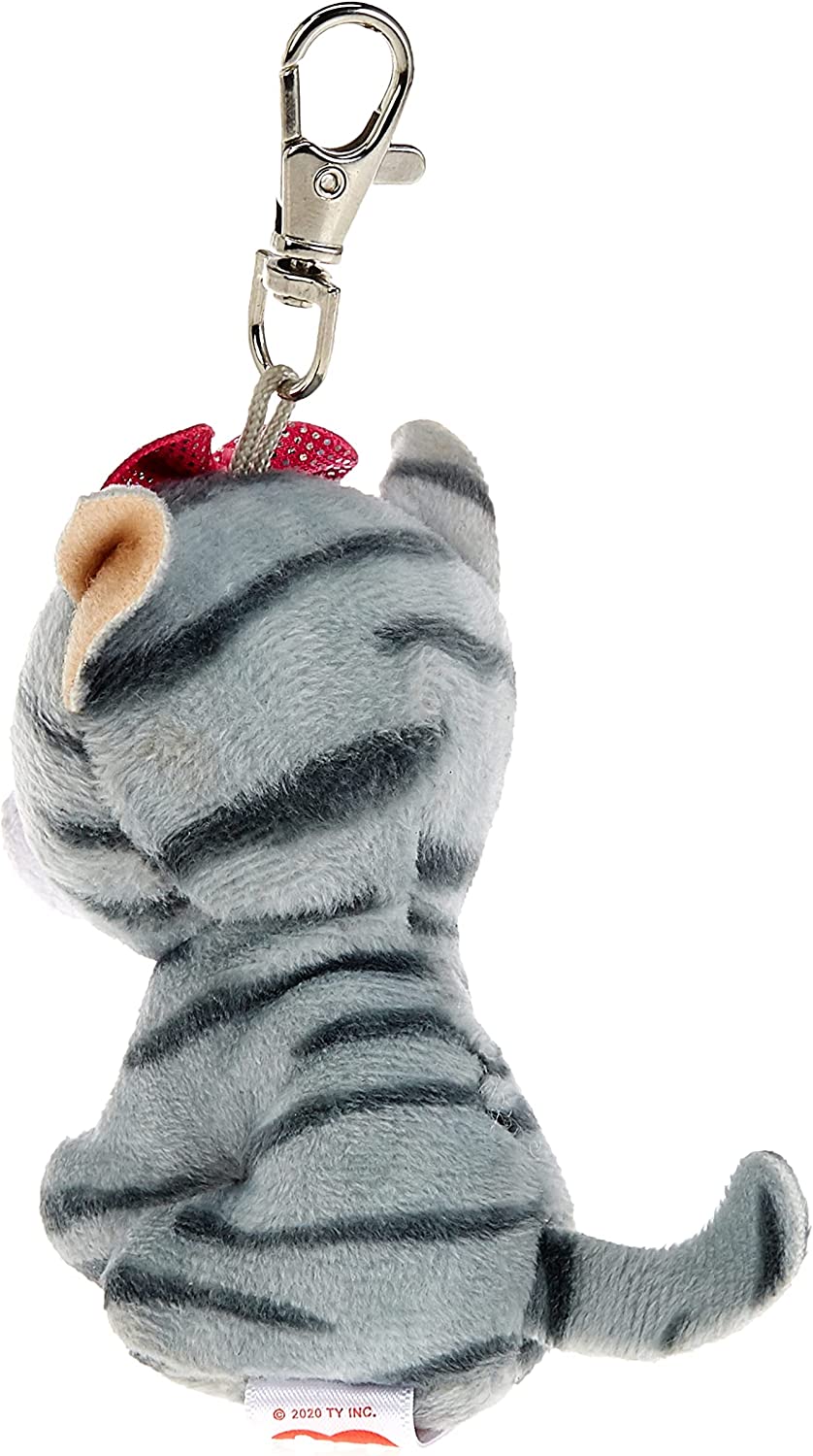 TY 35043 Beanie Boo's Clip Grey Cat Kiki