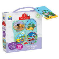 That's Not My My First Floor Puzzle Vehicles 12 Pieces – product view