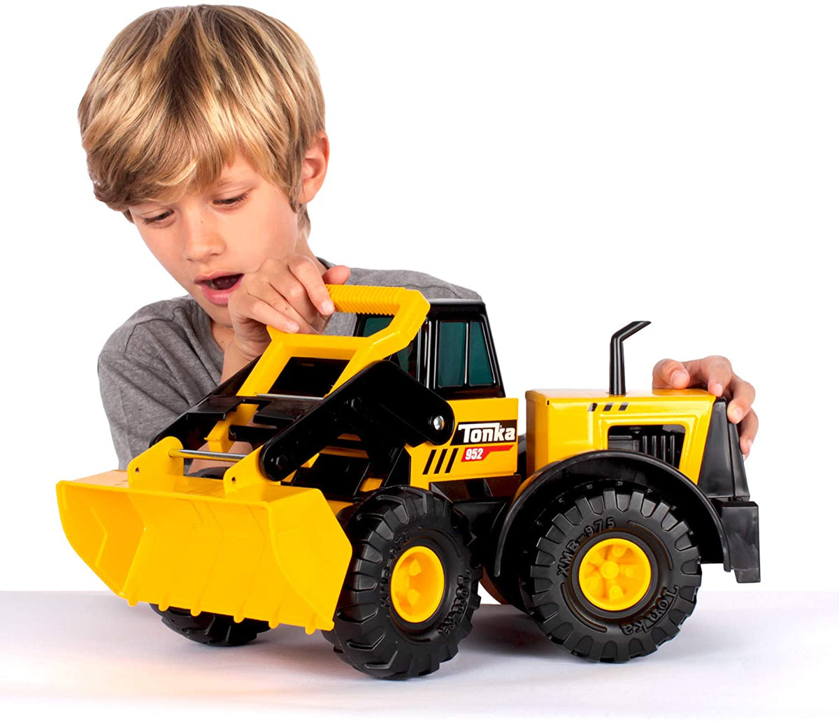 Tonka Steel Classic Front Loader Truck