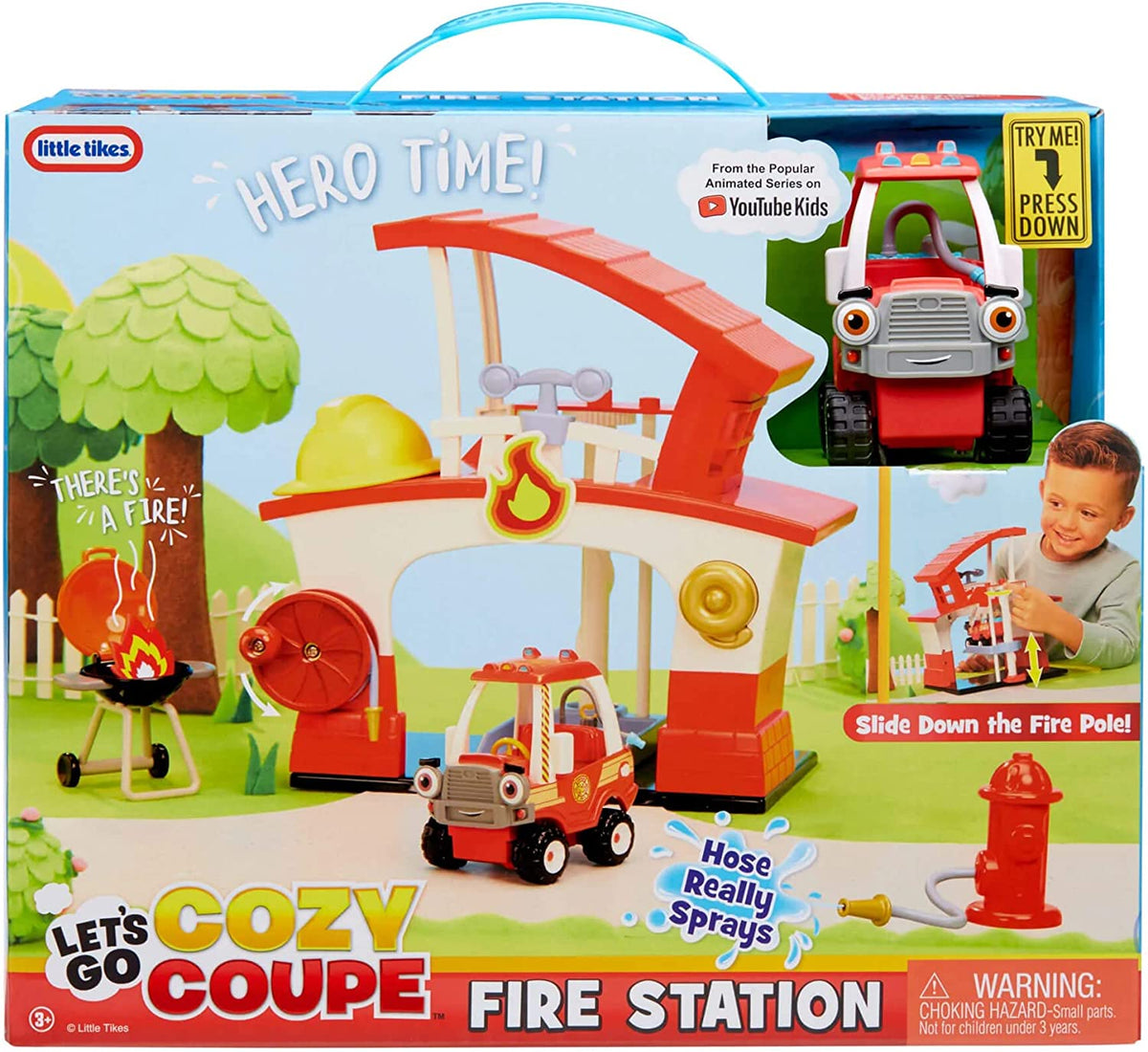 Little Tikes Let’s Go Cozy Coupe Fire Station