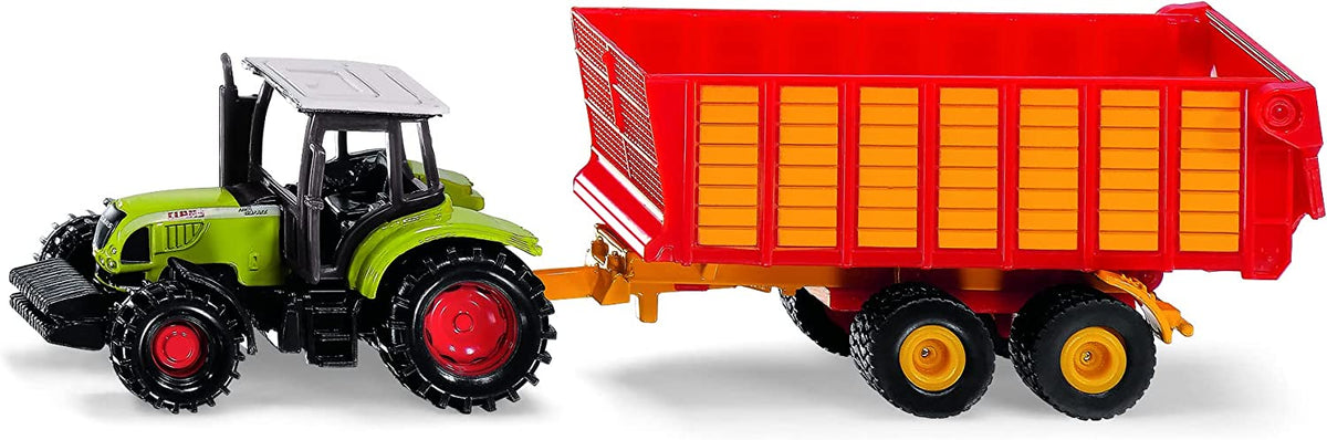 Siku 1:87 Claas with Silage Trailer