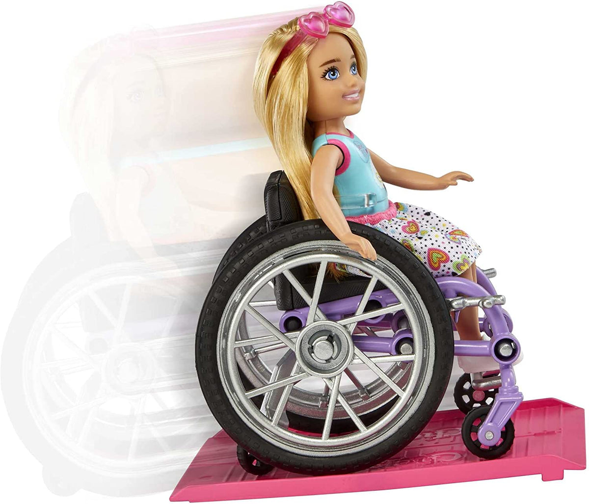 Barbie Chelsea Doll & Wheelchair