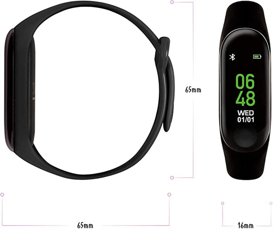 Tikkers Black Sili Activity Tracker