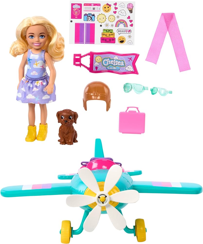 Barbie Chelsea Pilot And Plane