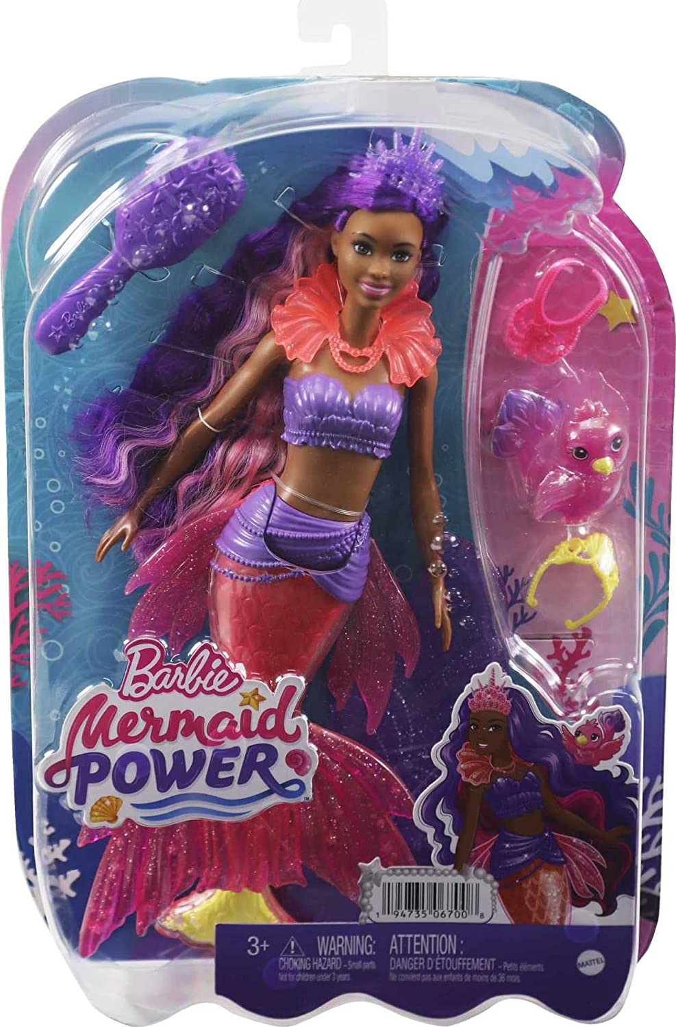 Barbie 'Brooklyn' Roberts - Mermaid Power Doll