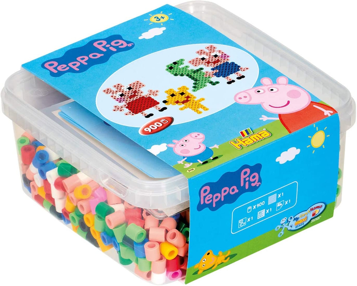 Hama - Peppa Pig Maxi Beads &amp; Pegboard in Box