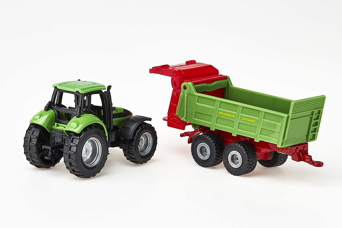 Siku 1:87 Deutz with Universal Manure Spreader