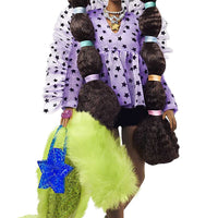 Barbie® Extra Doll 7 in Top and Furry Shrug with Pet Pomeranian