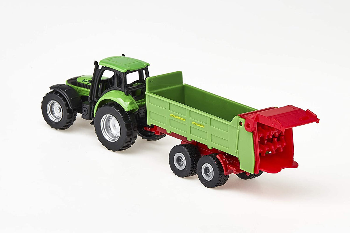 Siku 1:87 Deutz with Universal Manure Spreader