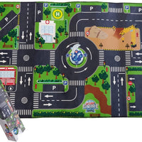 Kids Globe Traffic Mat with Led Traffic Lights