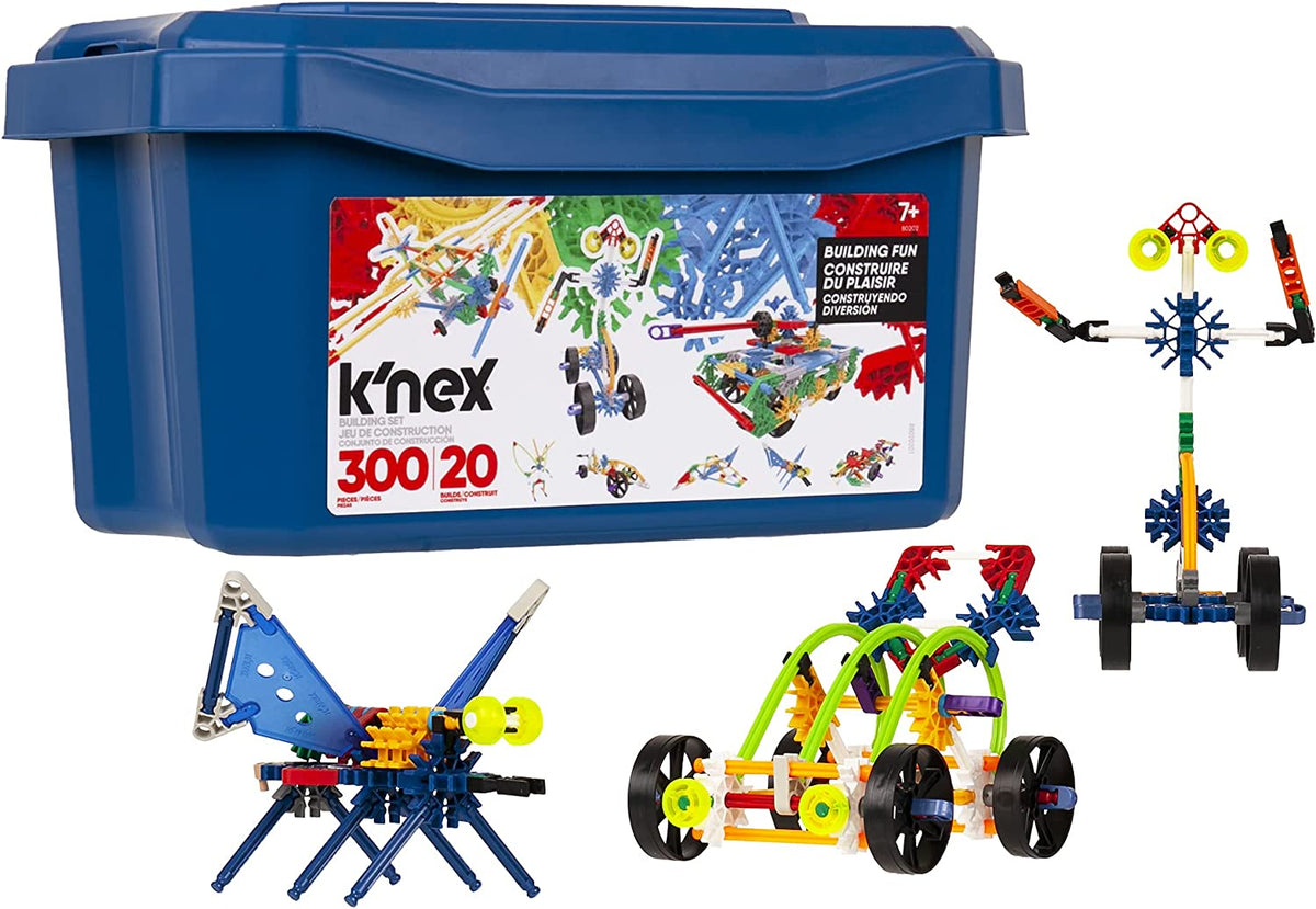 K'NEX Model Building Fun Blue Tub Set