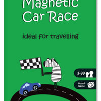 The Purple Cow Car Race Magnetic Travel Game – product view