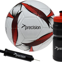 Precision Football Gift Set with size 5 football, bottle and pump