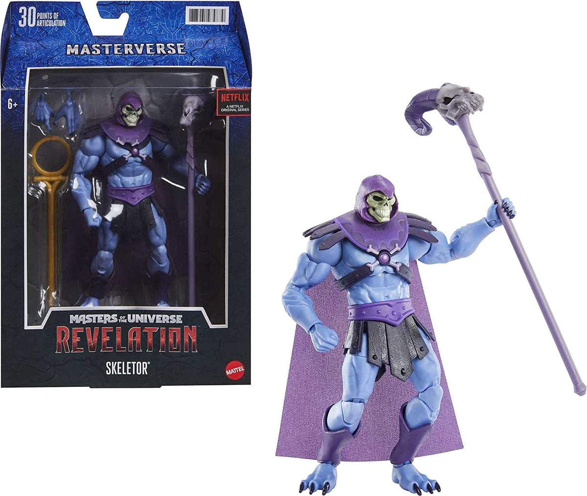 Masters of the Universe Masterverse Revelation Skeletor Action Figure