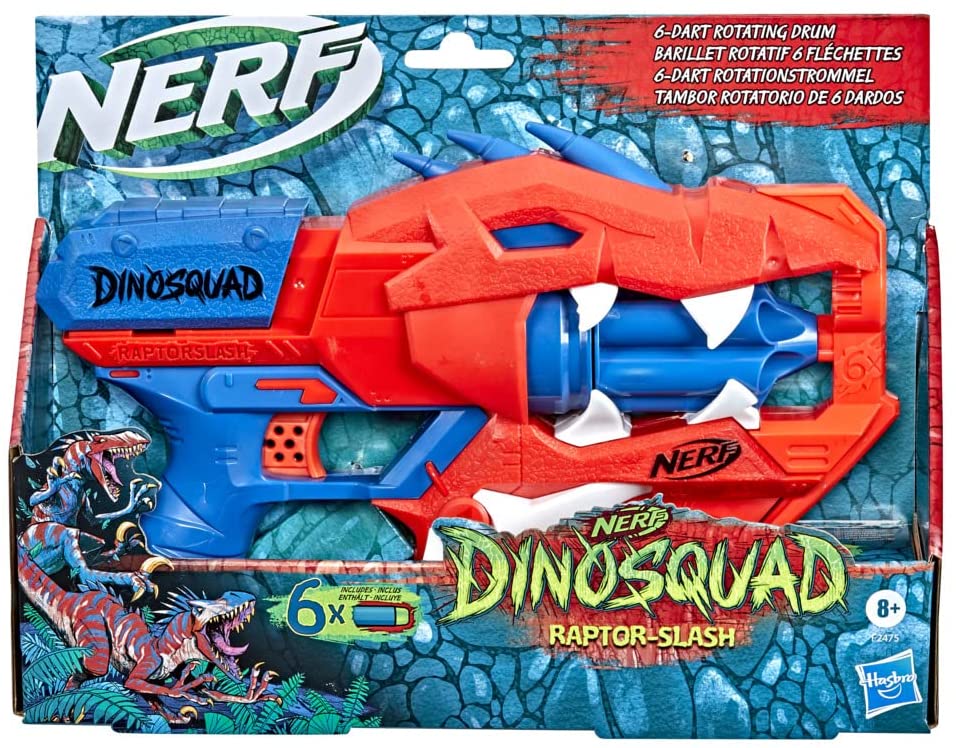 F2475 Nerf DinoSquad Raptor-Slash Dart Blaster