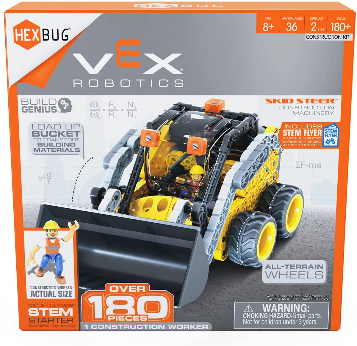 HEXBUG VEX Robotics Skid Steer, Buildable Construction Toy