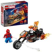 LEGO Marvel 76335 Spider-Man vs. Ghost Rider Motorcycle – box