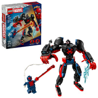 LEGO Marvel 76337 Miles Morales Mech vs. Spider-Man 2099 – box