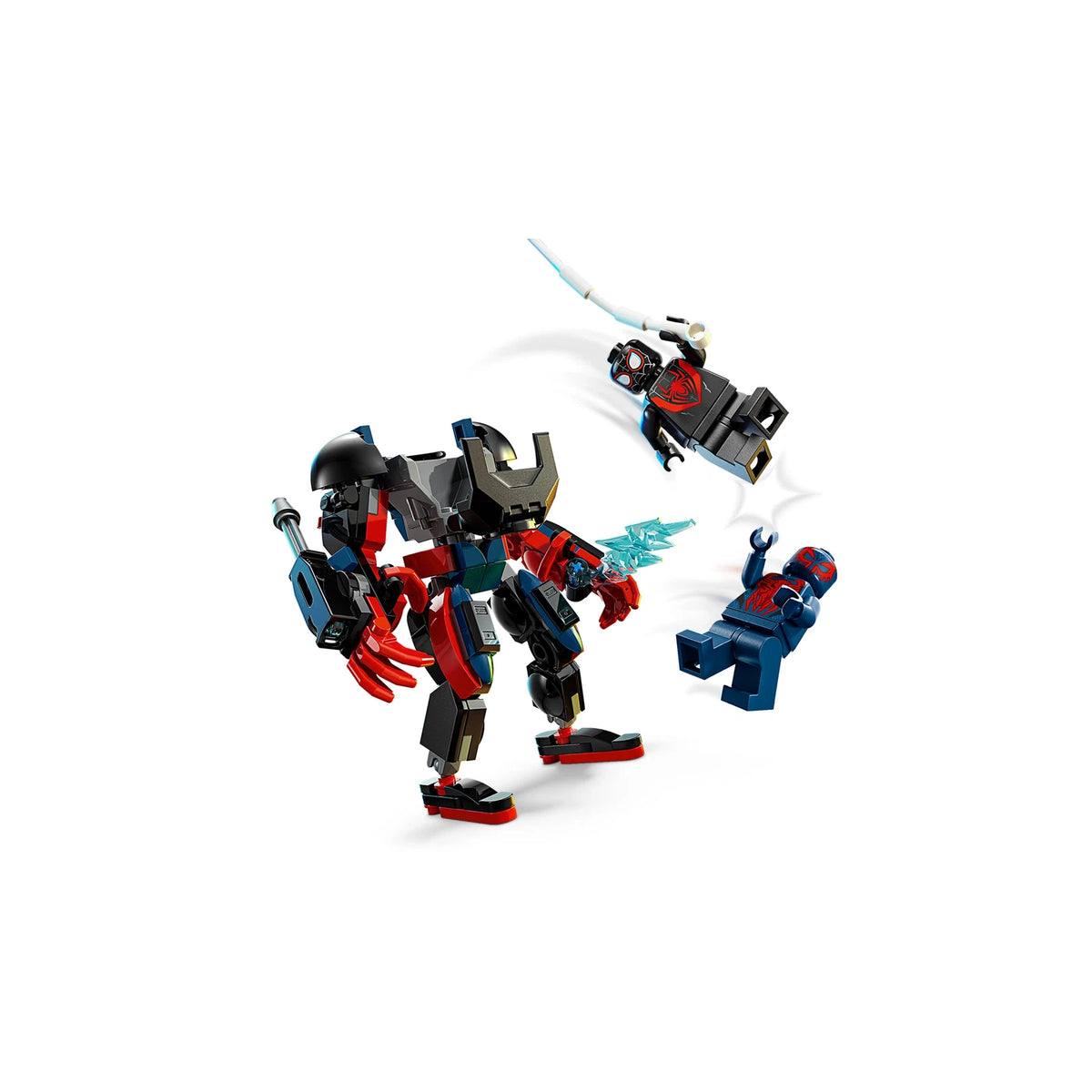 LEGO Marvel 76337 Miles Morales Mech vs. Spider-Man 2099 – detail