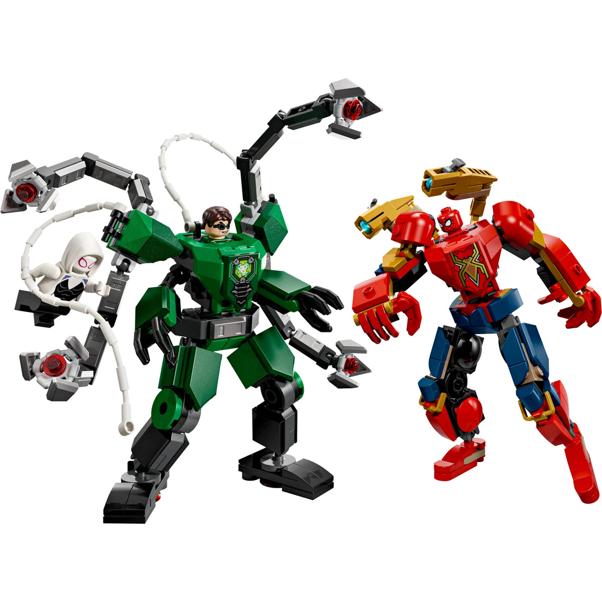 LEGO Marvel 76338 Mech Battle: Spider-Man vs. Doc Ock – built model