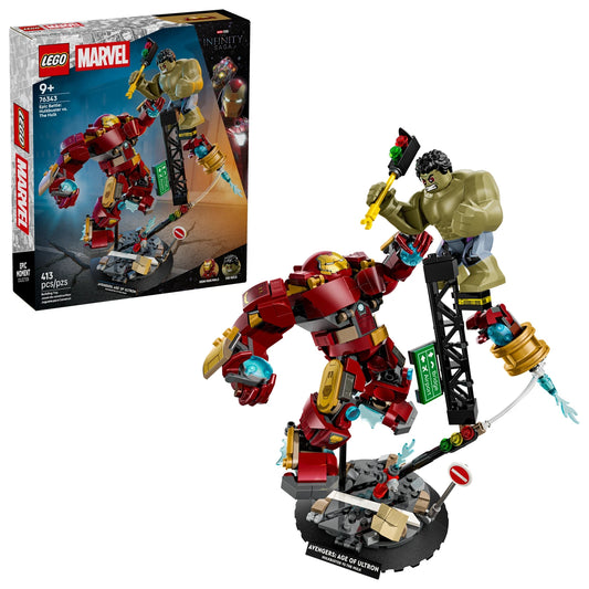 LEGO Marvel 76343 Epic Battle: Hulkbuster vs. The Hulk – box