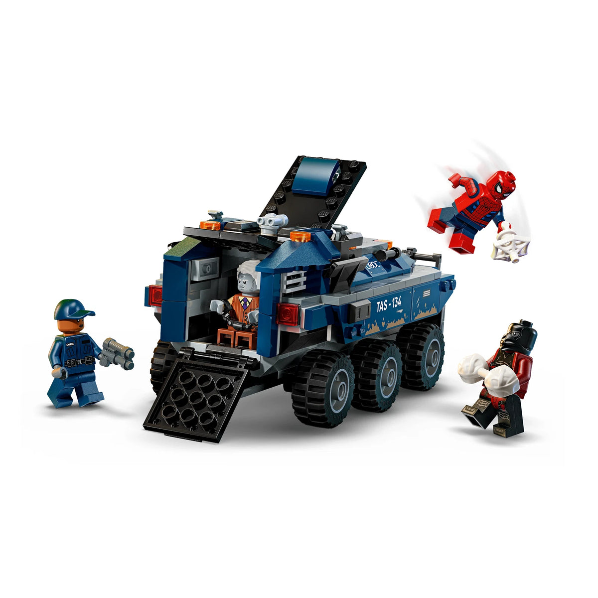 LEGO Marvel 76349 Spider-Man Prison Transport Chase – detail