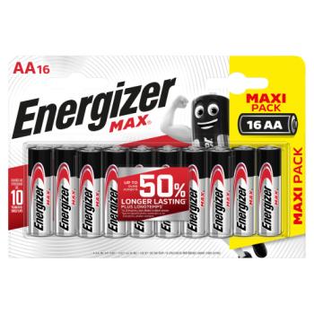 Energiser Batteries Max AA 8+8 Free