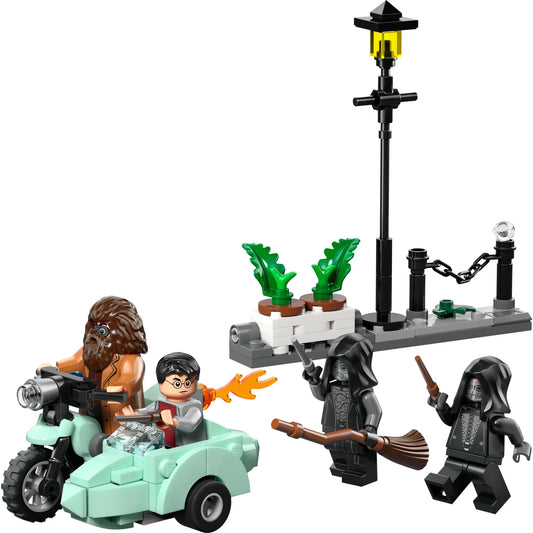 LEGO Harry Potter 76459 Hagrid & Harry's Privet Drive Escape – built model