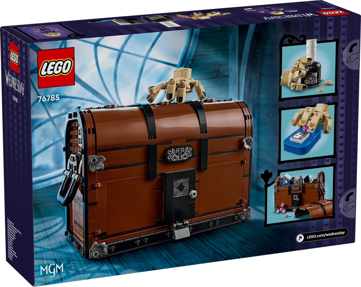 Thing's apartment lego set and box