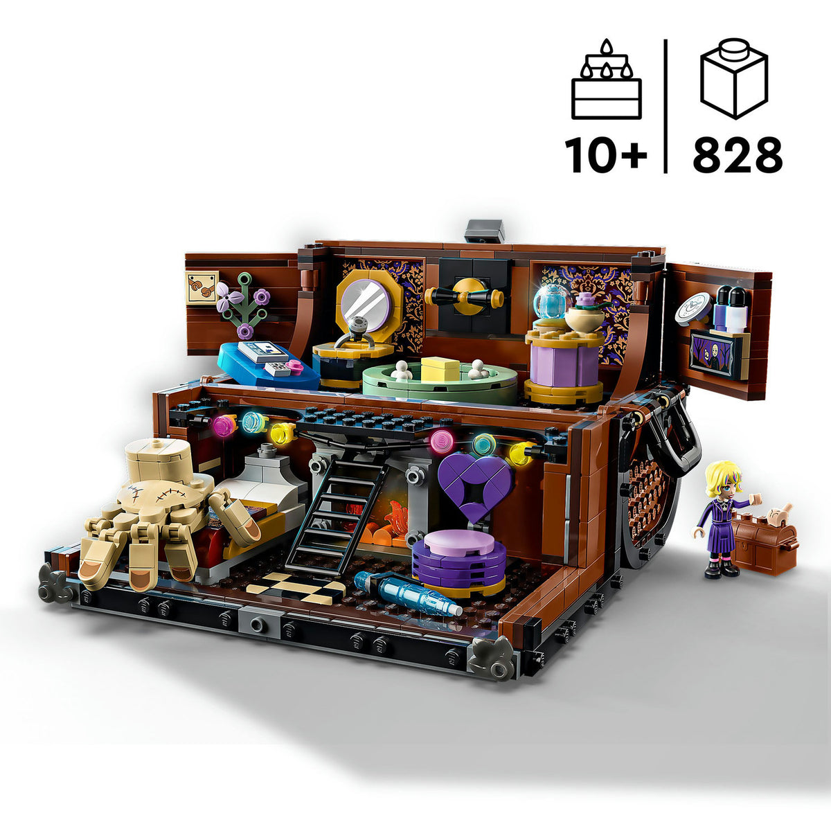 Thing's apartment lego set and box