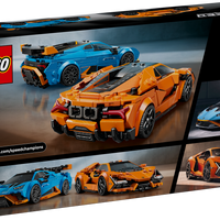 packaging for two LEGO cars 