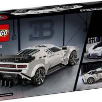 packaging for white LEGO car 