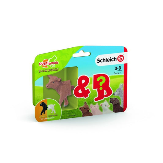 Schleich 81042 Farm World Puzzlemals Series 1 Assort