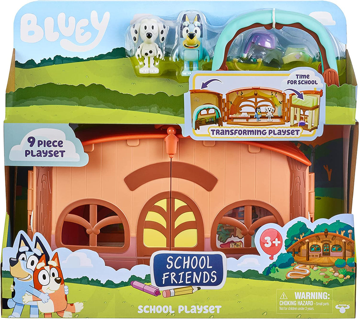 Bluey Calypso’s School Playset