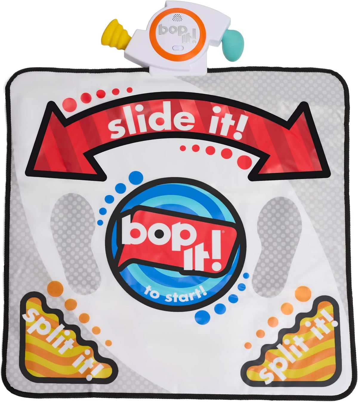 Hasbro Bop It! Jump electronic game mat with console