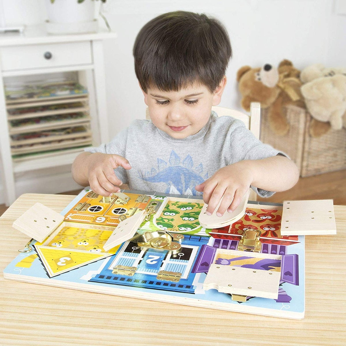 Melissa and Doug Latches Board