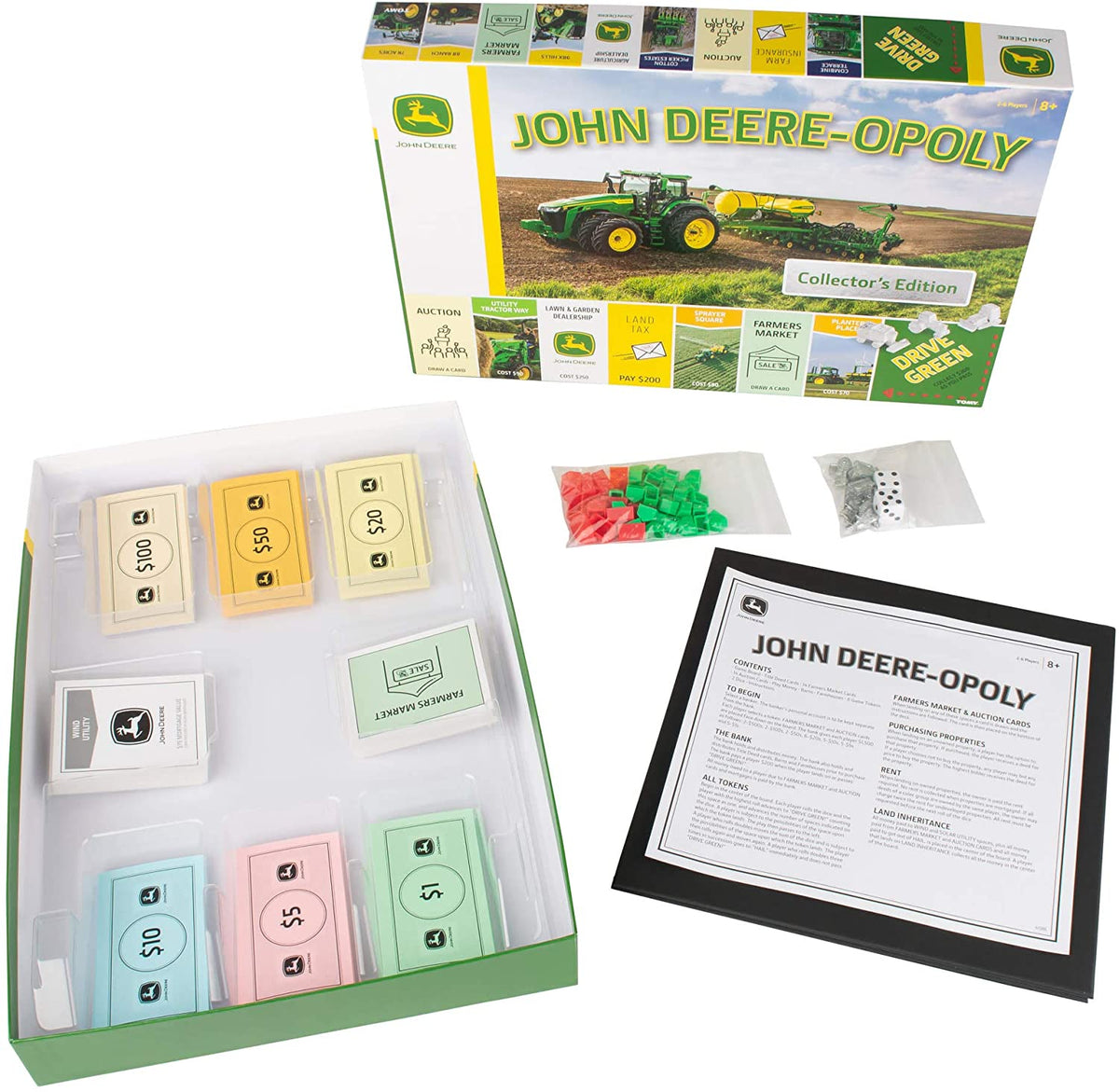 TOMY - John Deere-Opoly Board Game