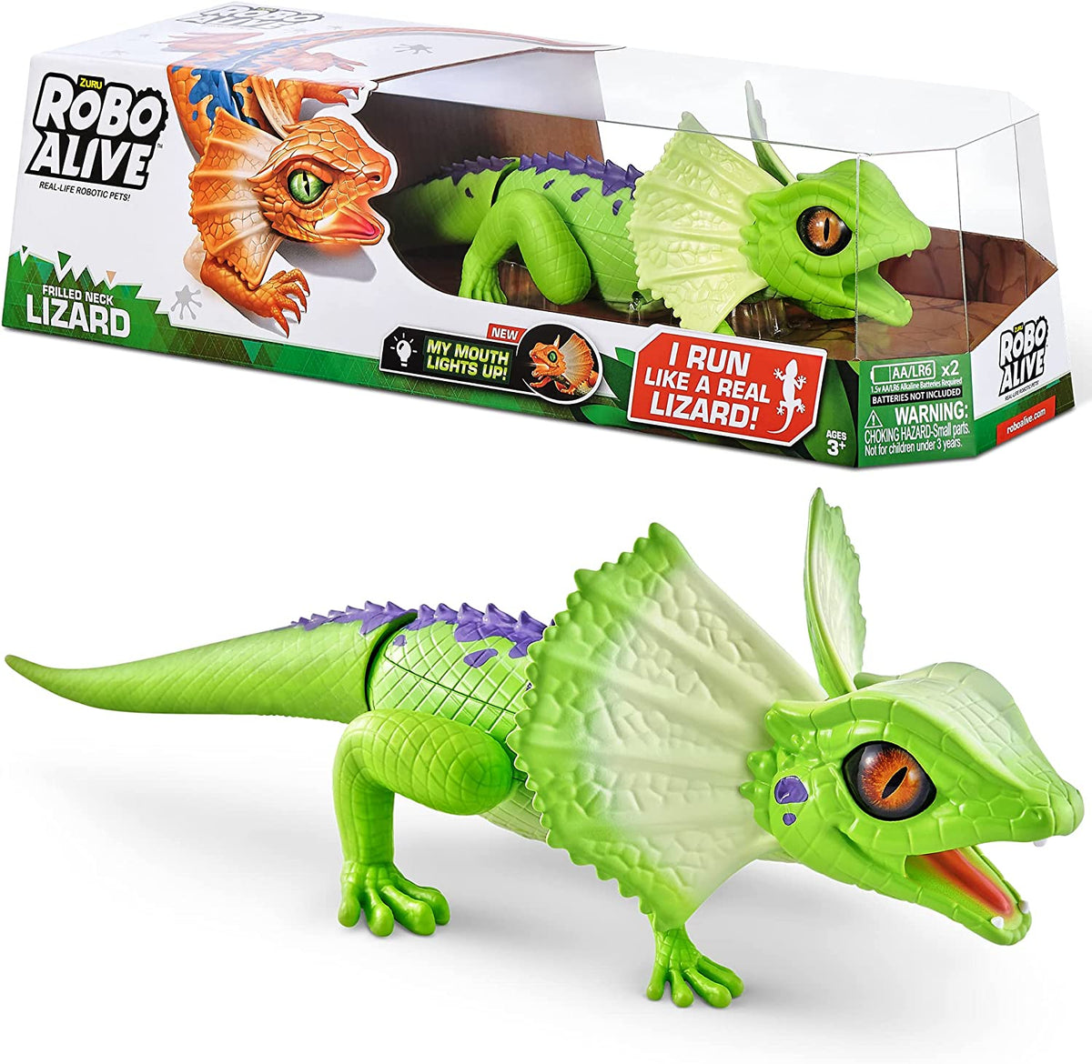 Robo Alive Lurking Lizard Series 3 Green