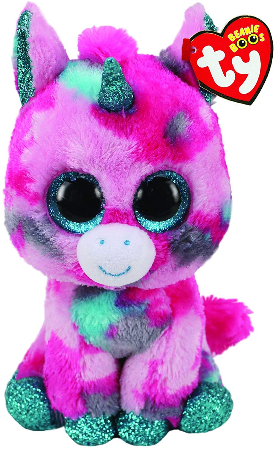 TY 36313 Gumball Unicorn - Beanie Boos Plush Toy