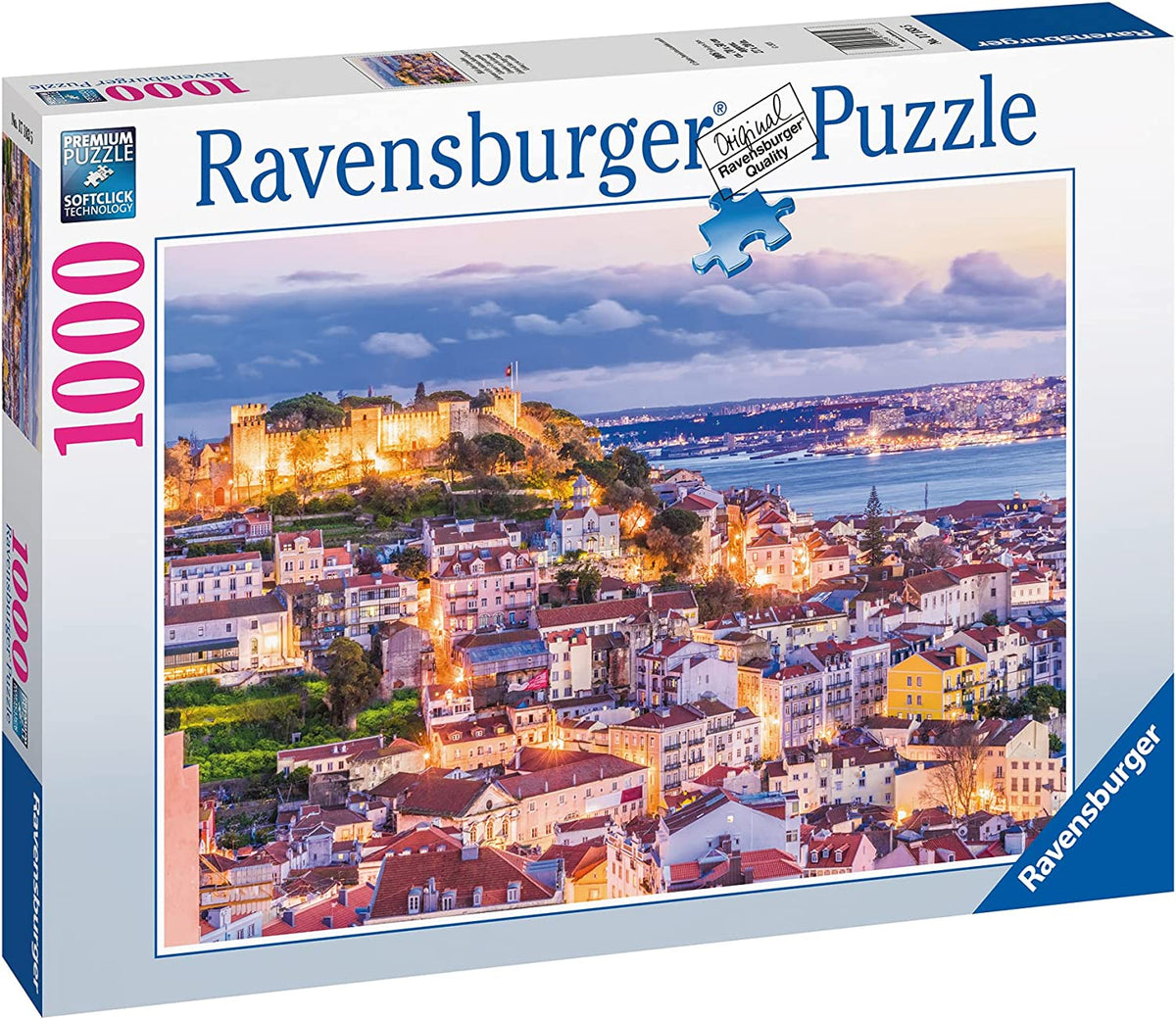 Ravensburger Lisbon & Sao Jorge Castle 1000pc