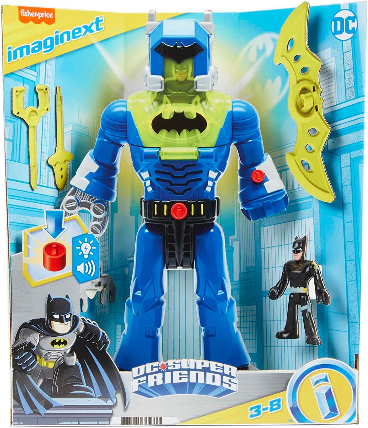 Imaginext DC Super Friends Batman Insider &amp; Exo Suit