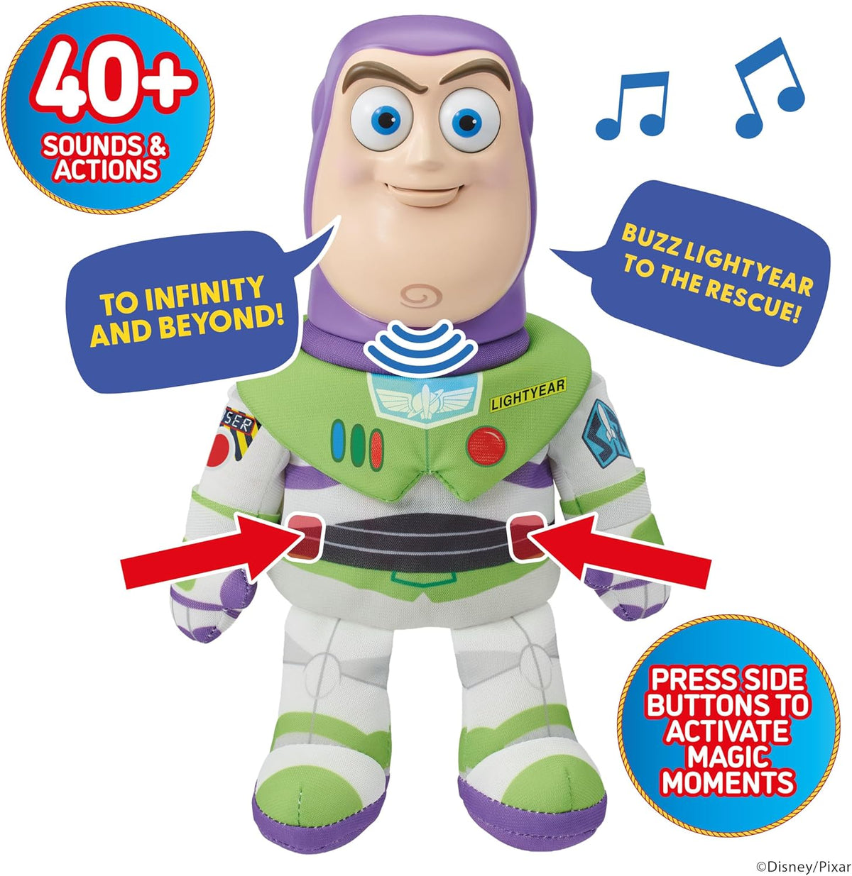 Toys at Foys - Disney Toy Story 5 Buzz Lightyear Palm Puppetronic - image 3