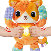 VTech Baby Peek-a-Boo Paws orange kitty toy – view 5