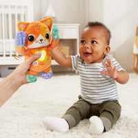 VTech Baby Peek-a-Boo Paws orange kitty toy – view 2